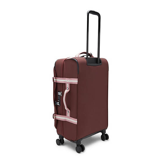 Valises Kipling Spontaneous Medium Rolling Rouge | FR 1465GS